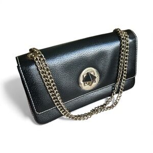 NWOT Kate Spade Silver-Chain Black Shoulder Bag – NWOT